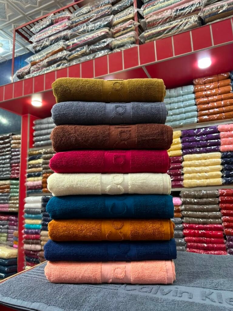 Daily Cotton Towel Set Single & Double 100 % cotton