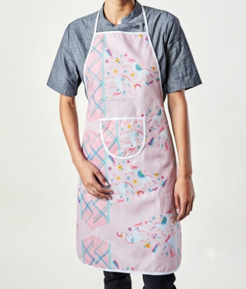 Apron- All Size -Best Quality And Plain with Pocket