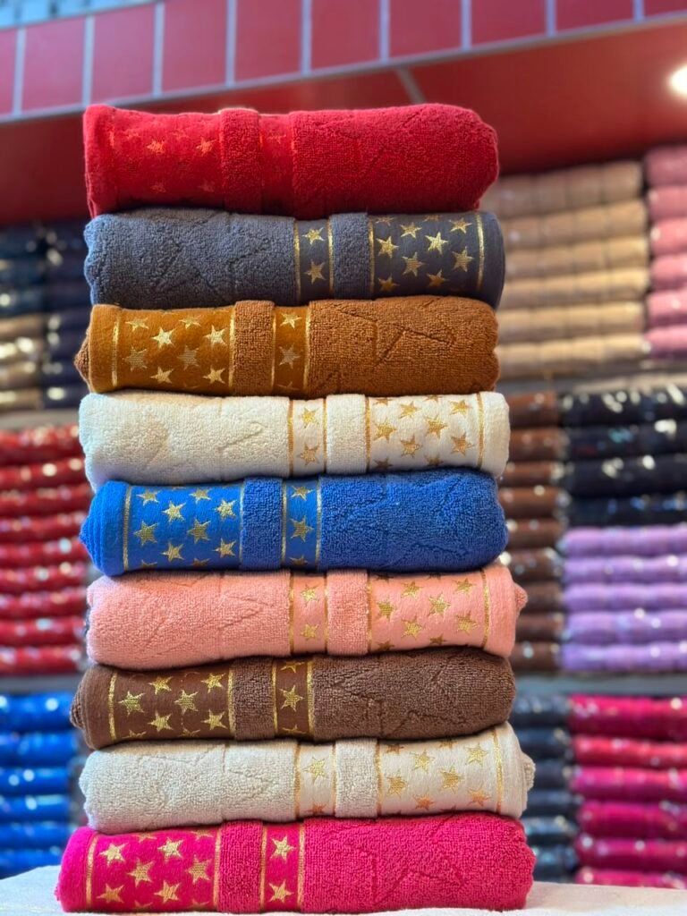Daily Cotton Towel Set Single & Double 100 % cotton