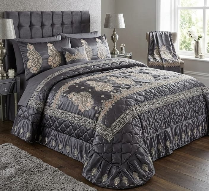 Mali Leather Bedsheet-complete set -14pcs - Image 8