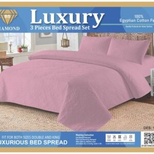 LUXURY- BEDSPREAD SET 3PCS-DIAMOND